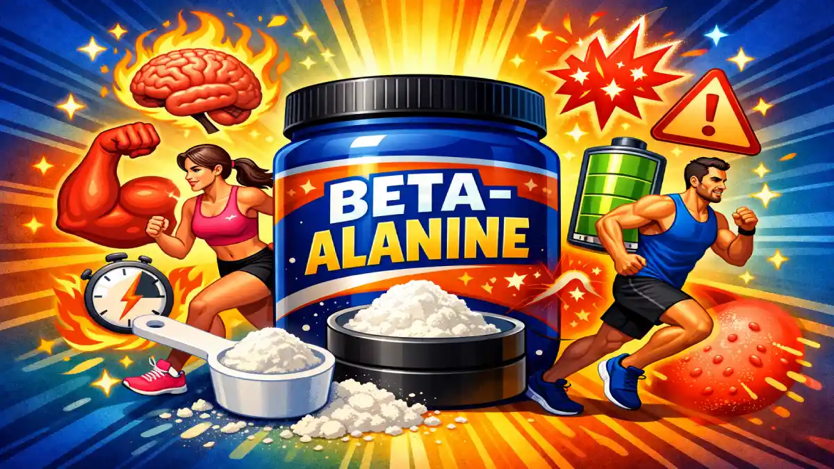 Bêta-Alanine : Bienfaits, Dosage et Effets Secondaires (Guide Complet pour Booster l’Endurance et la Performance)