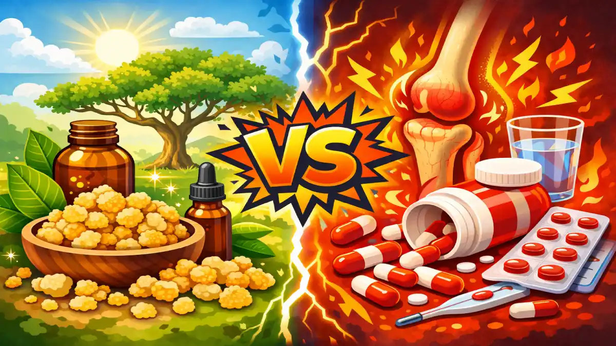 Hero Image for article Boswellia vs Ibuprofène : Peut-il Vraiment Remplacer cet Anti-Inflammatoire ?