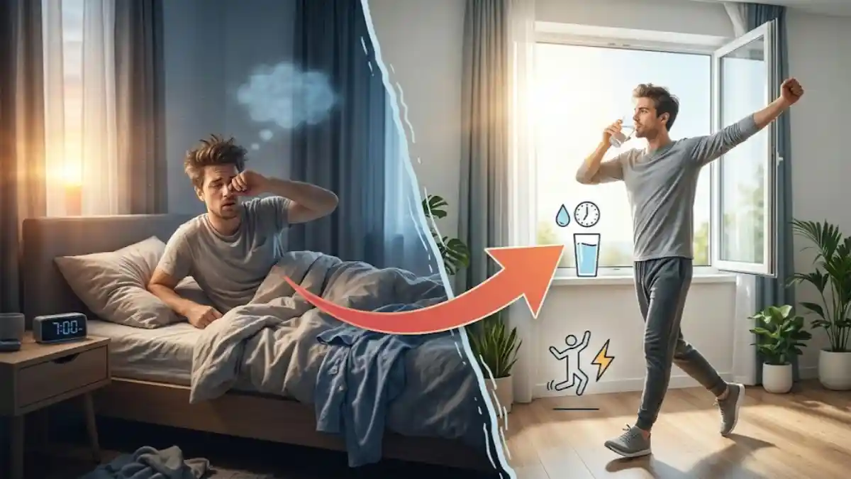 Hero Image for article Inertie du Sommeil : Pourquoi tu es Hébété 30 Minutes au Réveil ? (et Comment l’Éliminer Rapidement)