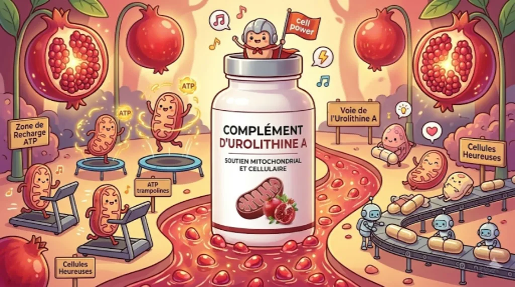 Hero Image for article Urolithine A : Bienfaits Réels, Dangers Potentiels et Dose Optimale Selon la Science